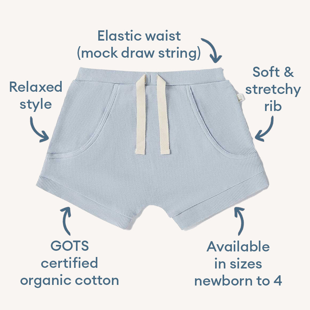 Zen Organic Shorts - View 4